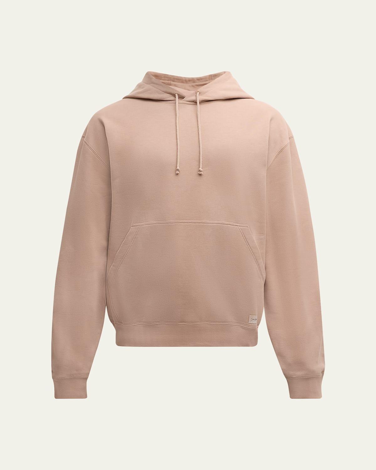 Mens Hoodie with Logo Patch Product Image