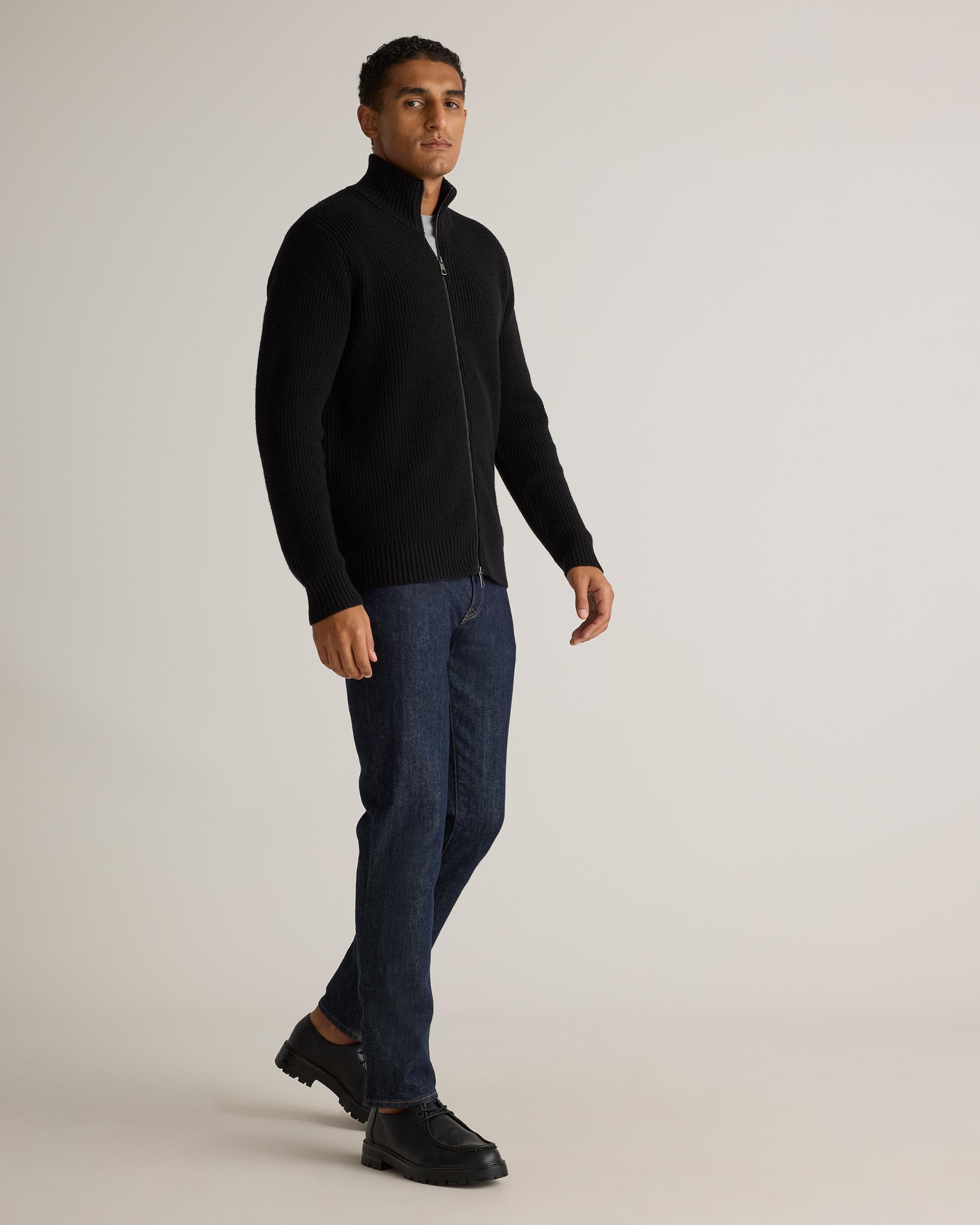 Quince | Men's Australian Merino Wool Full Zip Sweater Size XL Product Image