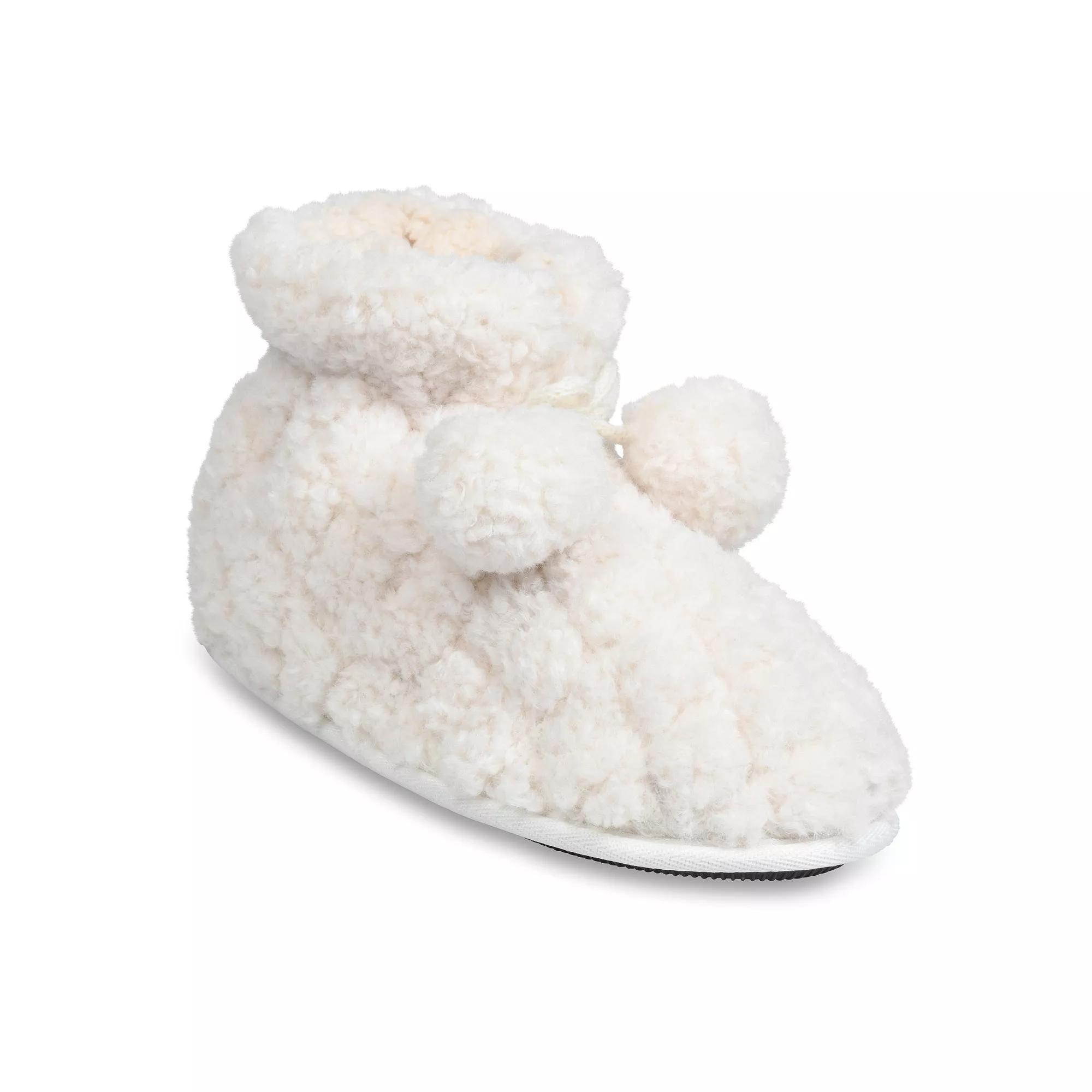 GaaHuu Quilted Teddy Bear Womens Slippers Product Image