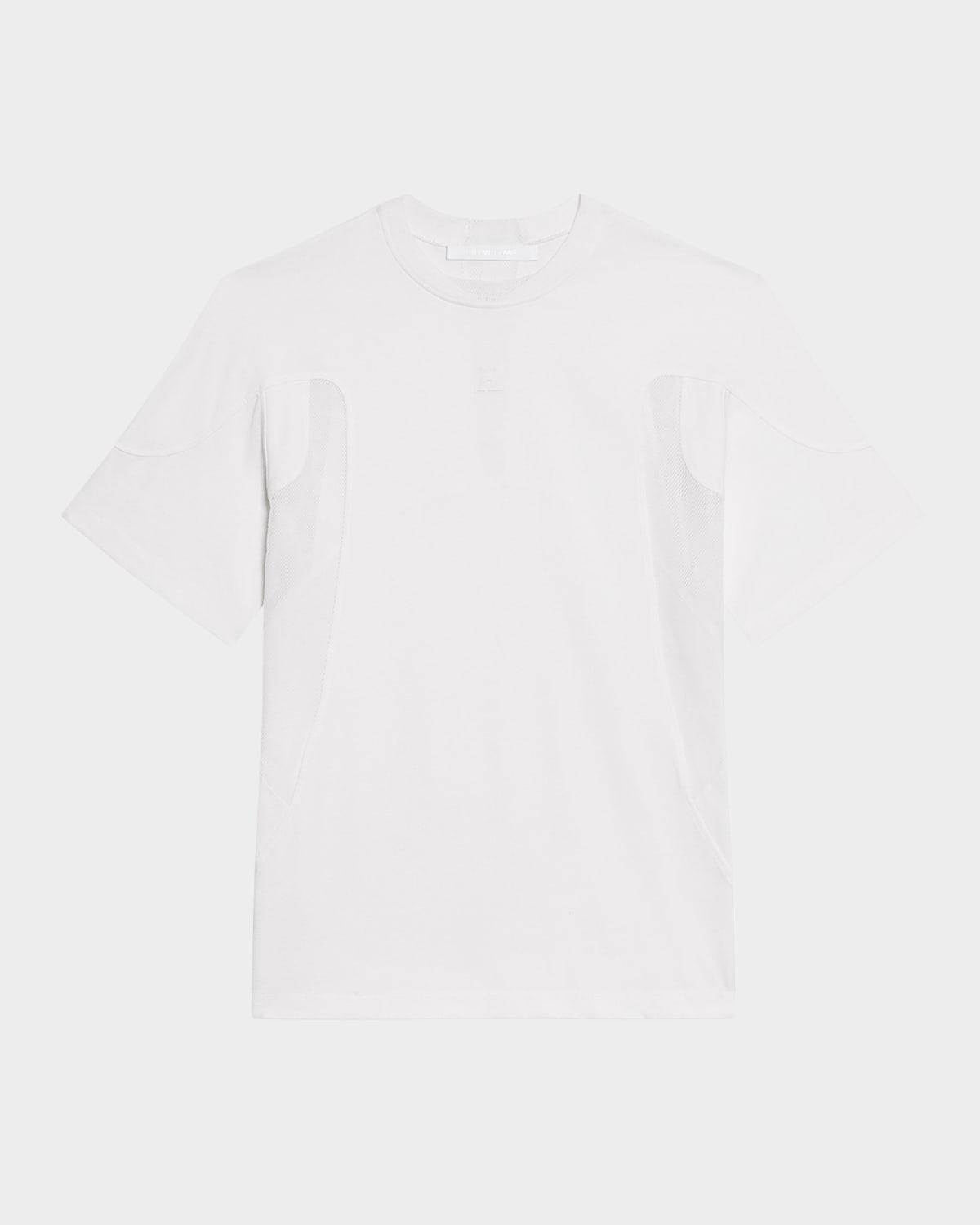 Mens Sport Mesh-Panel Crewneck T-Shirt Product Image