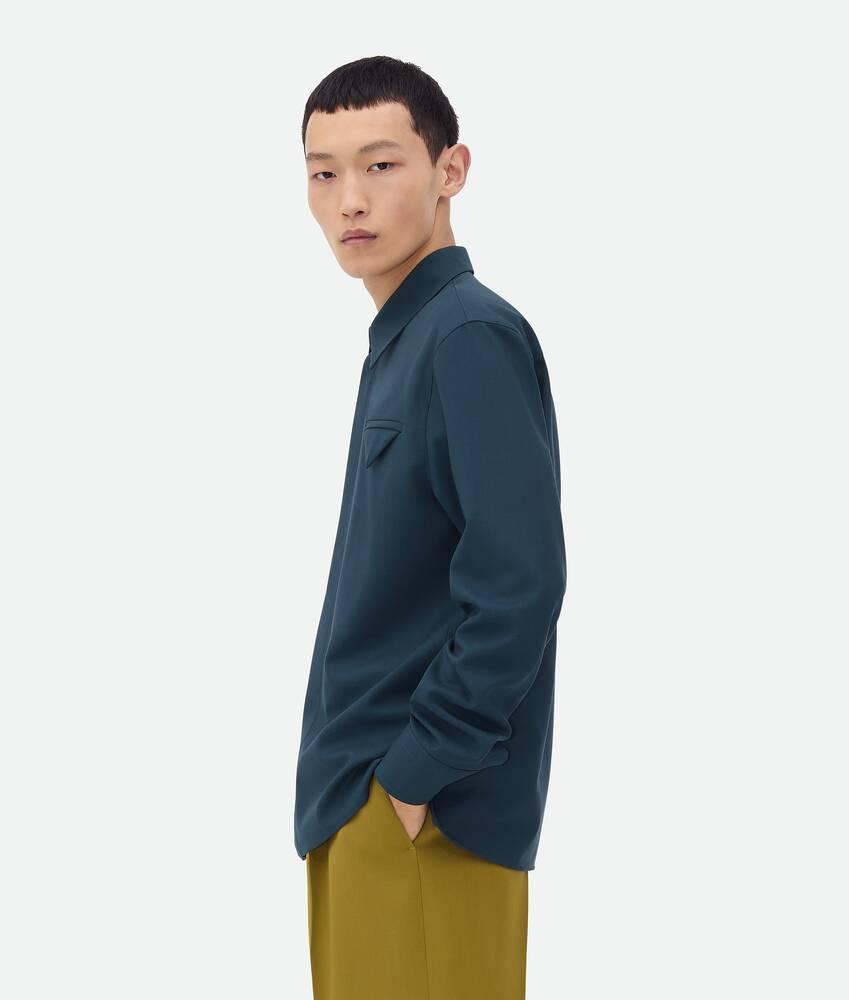 Men's Wool Grain De Poudre Trousers in Limonite Product Image