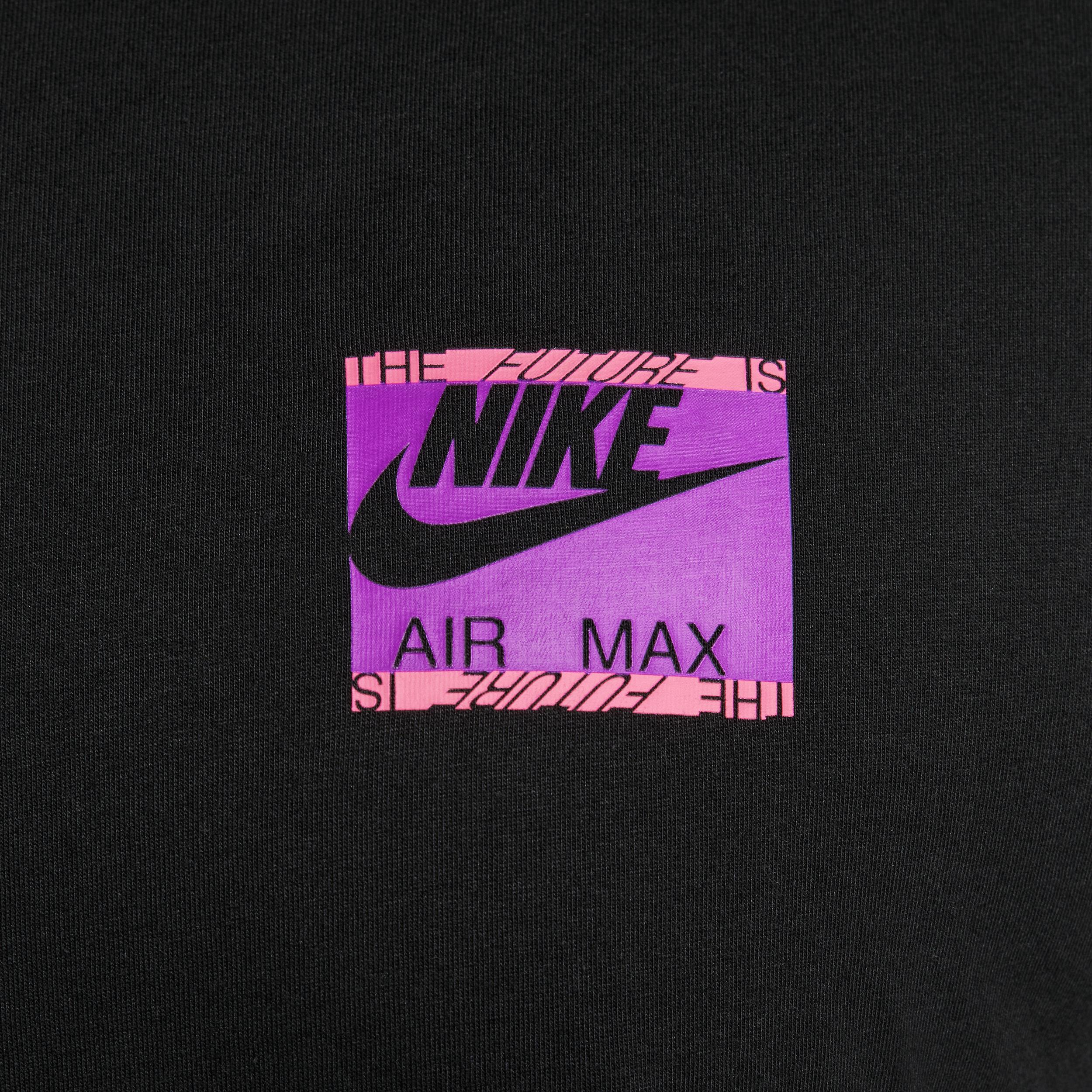 Nike Mens Nike NSW AM Day LBR Air T-Shirt - Mens Black Product Image