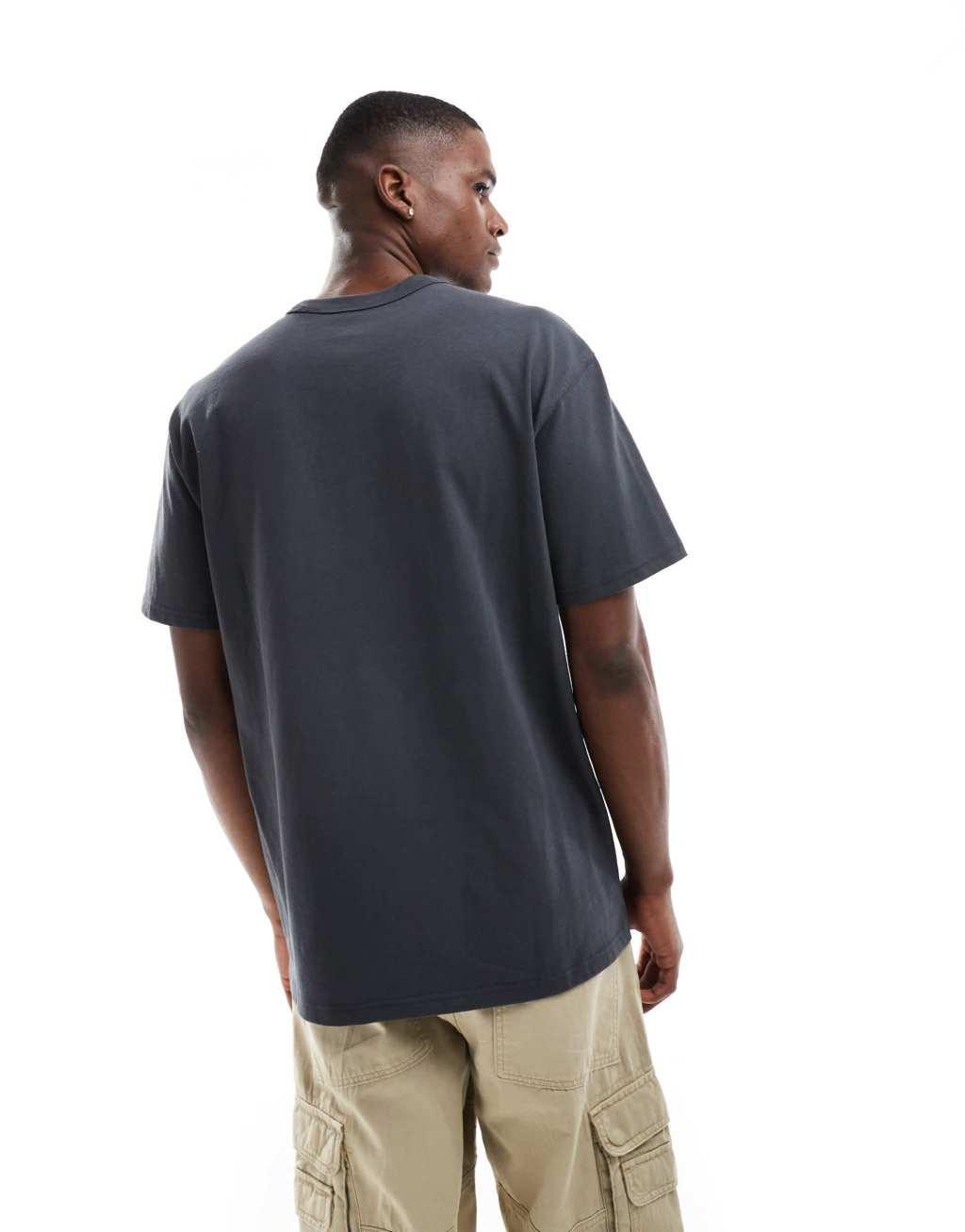 Nike Rose Swoosh logo t-shirt in black Product Image
