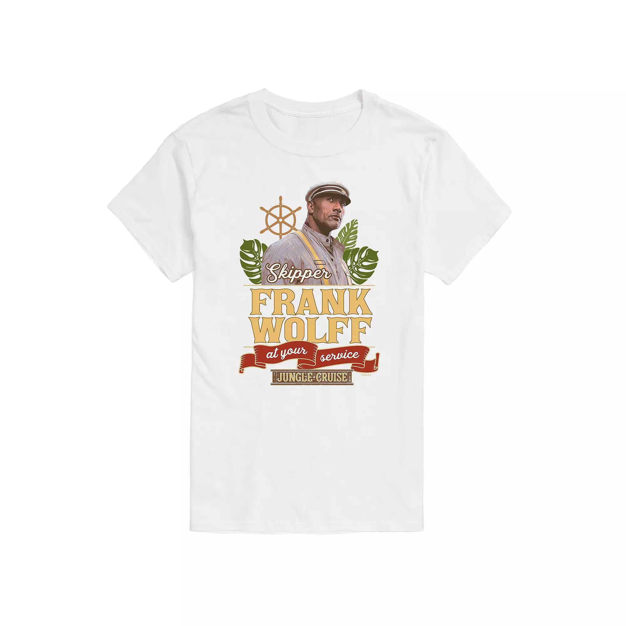 Disneys Jungle Cruise Mens Skipper Frank Wolff Graphic Tee Product Image
