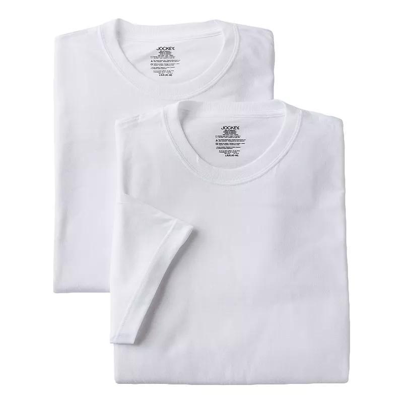Big & Tall Jockey 2-pack Classic Crewneck Tees, Mens Product Image