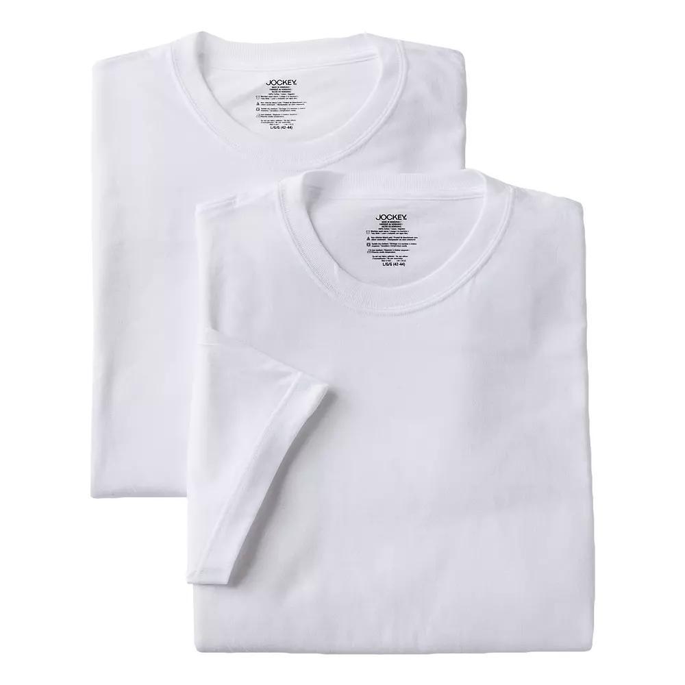 Big & Tall Jockey 2-pack Classic Crewneck Tees, Mens Product Image