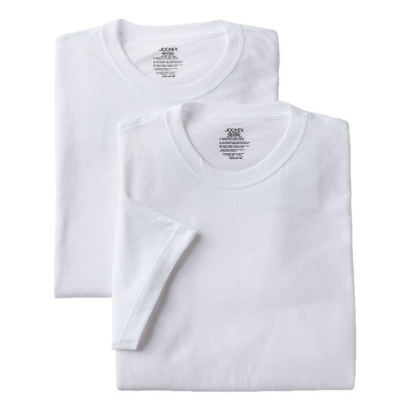 Big & Tall Jockey 2-pack Classic Crewneck Tees, Mens Product Image