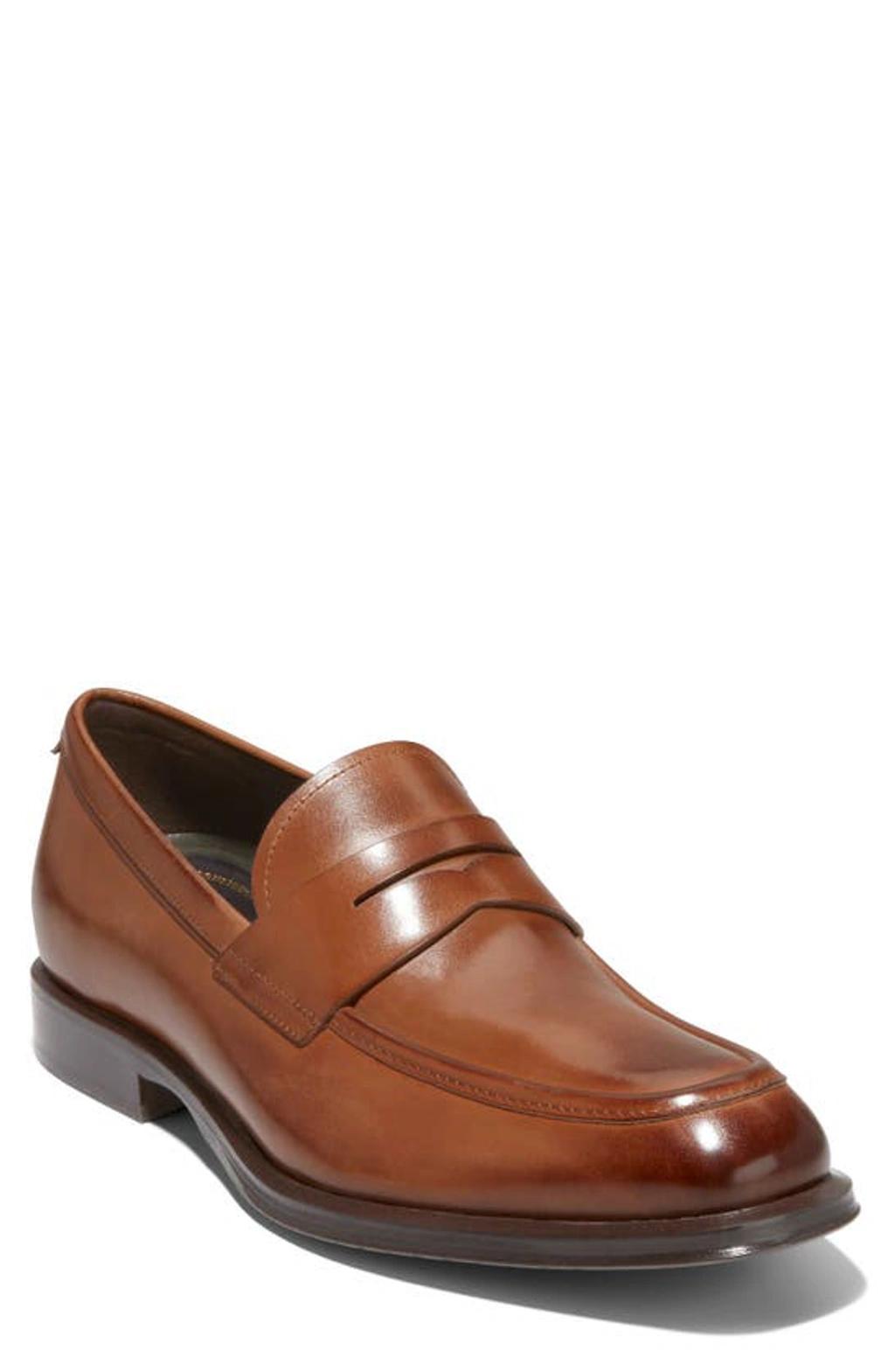 Cole Haan Mens Modern Classics Penny Loafer - Black Size 11 Product Image