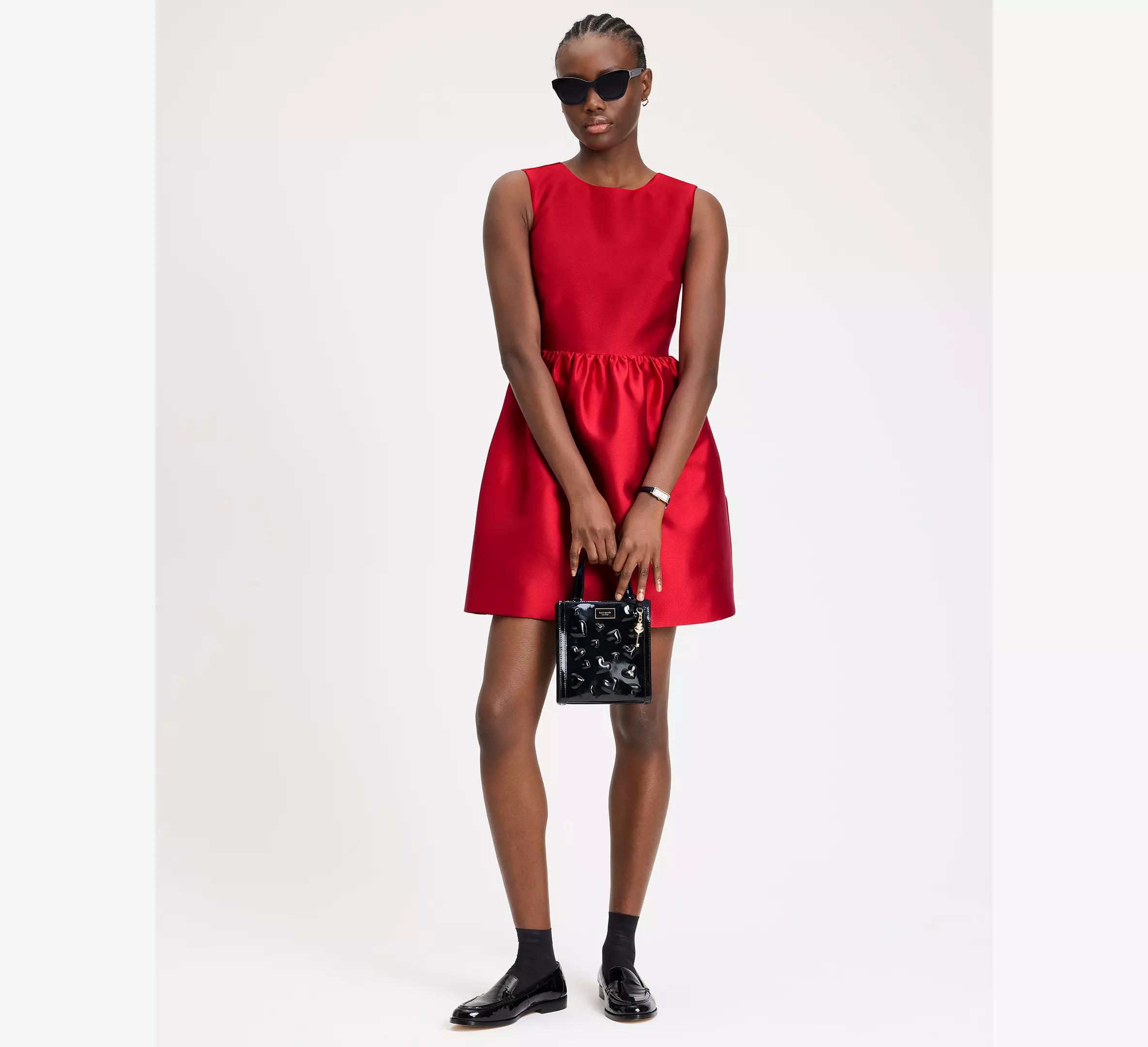 Fit-and-flare Bow Dress Product Image