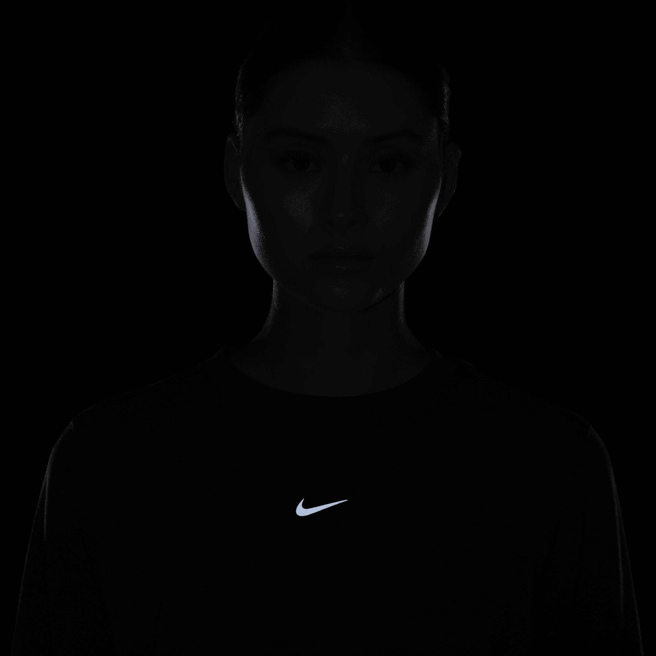 Nike Women's Dri-FIT One Crew-Neck French Terry Sweatshirt Product Image