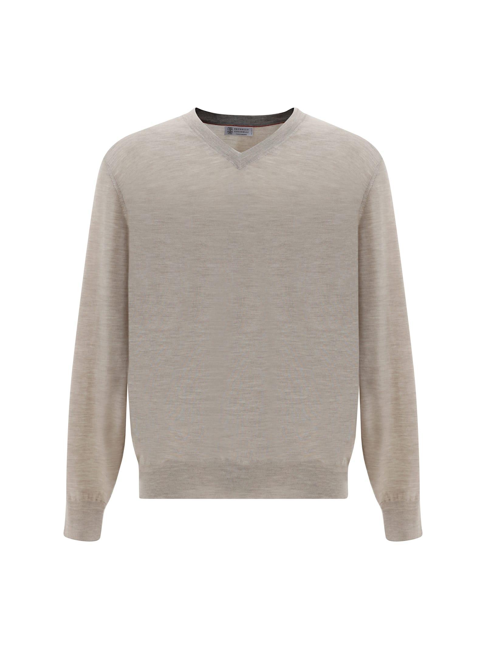 BRUNELLO CUCINELLI Sweater In Gobi Product Image