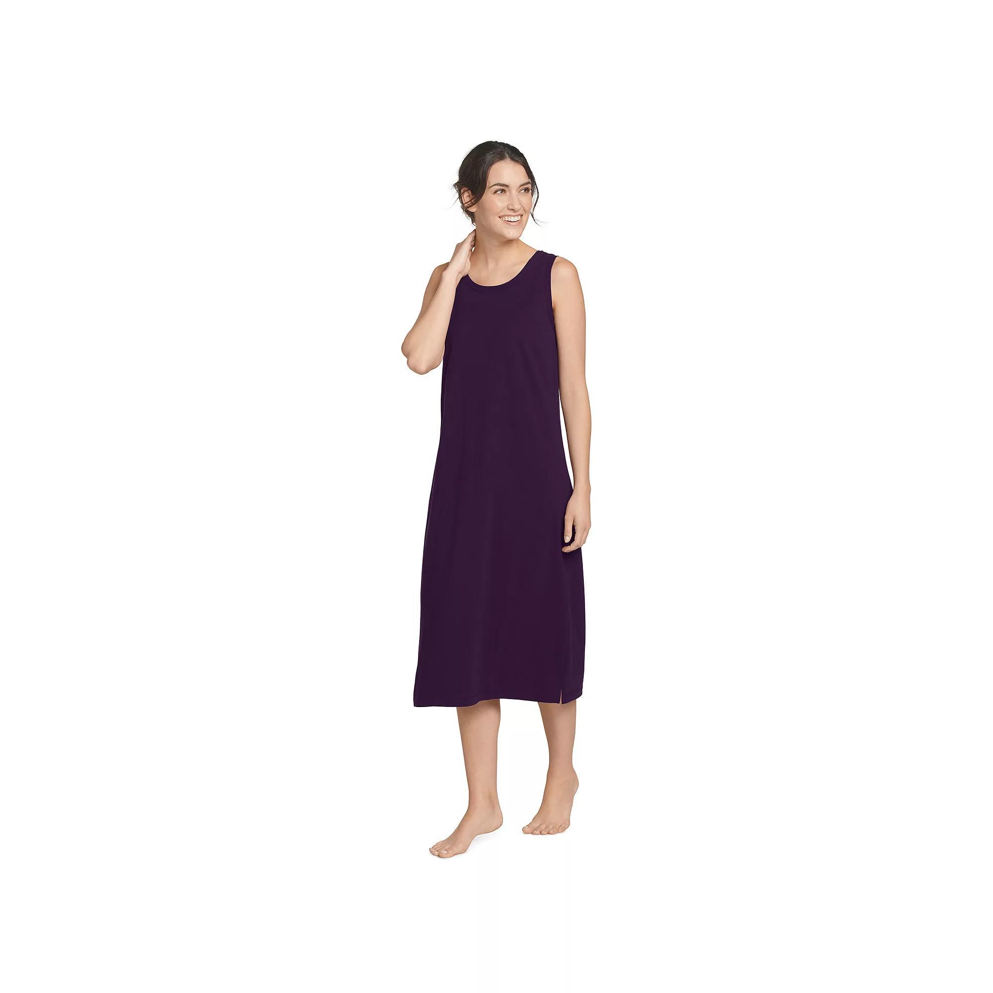 Womens Jockey Everyday Essentials Knit Chemise Purple Product Image