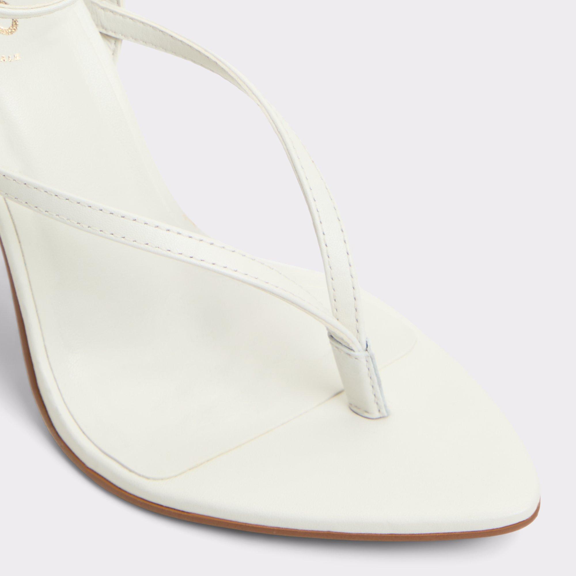 Abyfindley White/Bone Women's Strappy sandals | ALDO US Product Image