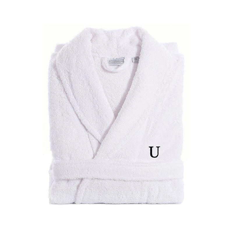 Linum Home Textiles Turkish Cotton Personalized Quick Dry Terry Bathrobe, Women's, Size: Large/XL, V Product Image