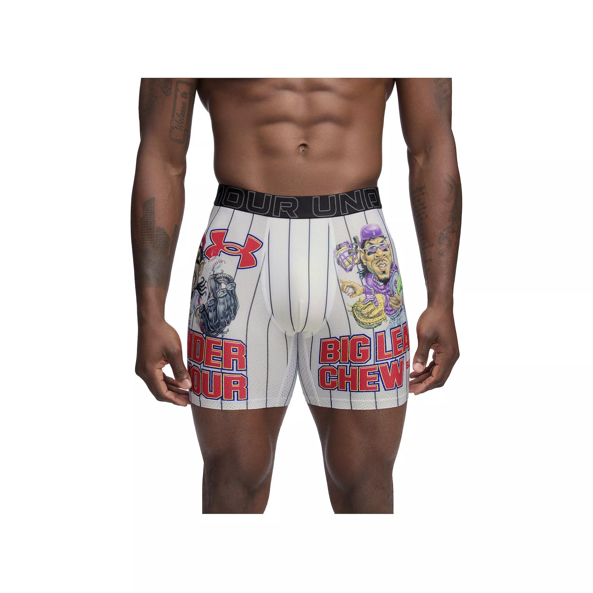 Men's Under Armour Performance Tech Graphic Shorts, Size: XL, White Product Image