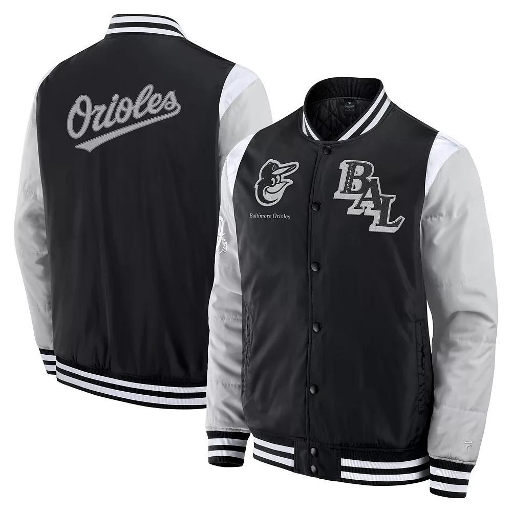 Men's Fanatics  Black Baltimore Orioles Elements Elite Full-Snap Jacket, Size: 3XL Product Image