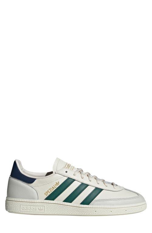 adidas Gender Inclusive Handball Spezial Sneaker in White/Green/Indigo at Nordstrom, Size 10 Women's Product Image