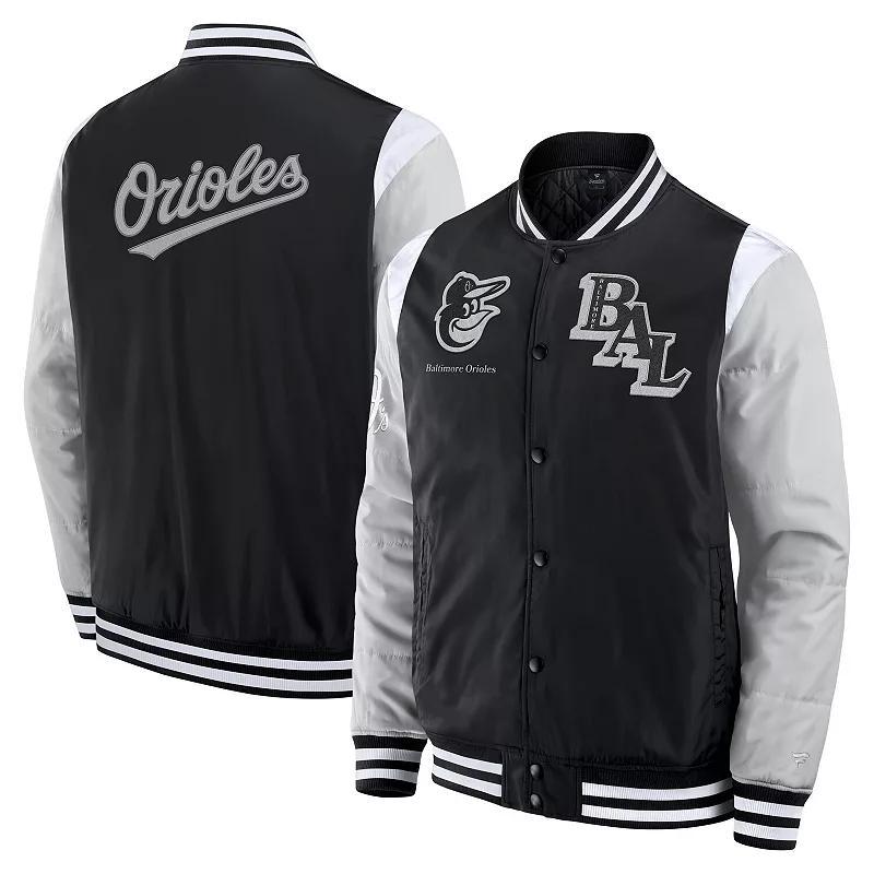 Men's Fanatics  Black Baltimore Orioles Elements Elite Full-Snap Jacket, Size: 3XL Product Image