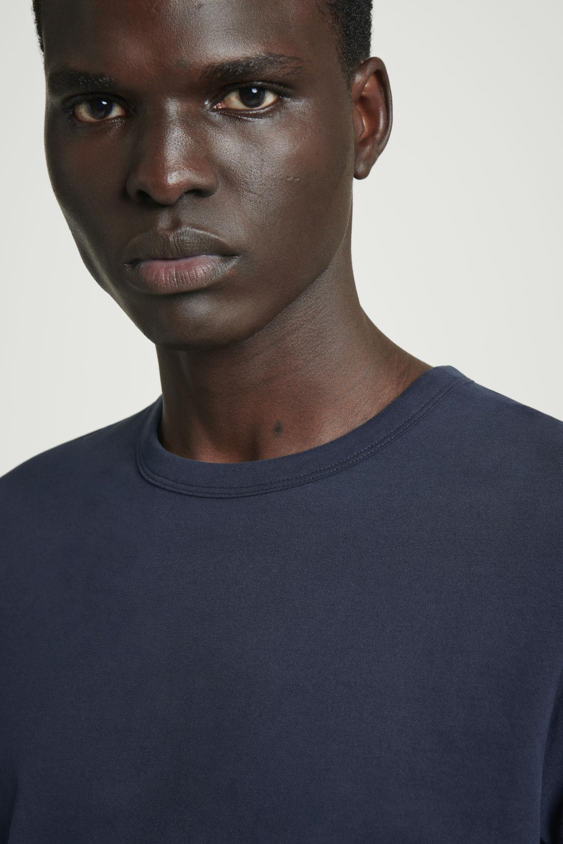 REGULAR LIGHTWEIGHT BRUSHED-COTTON T-SHIRT Product Image