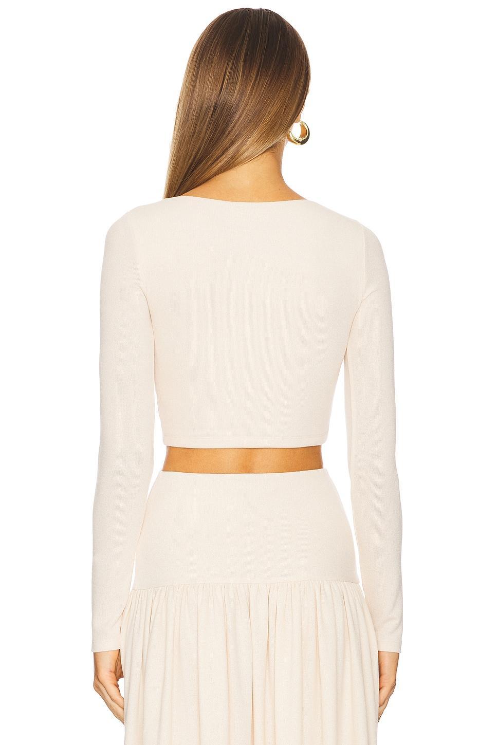 Cleo Cropped Knit Top Elodie Product Image