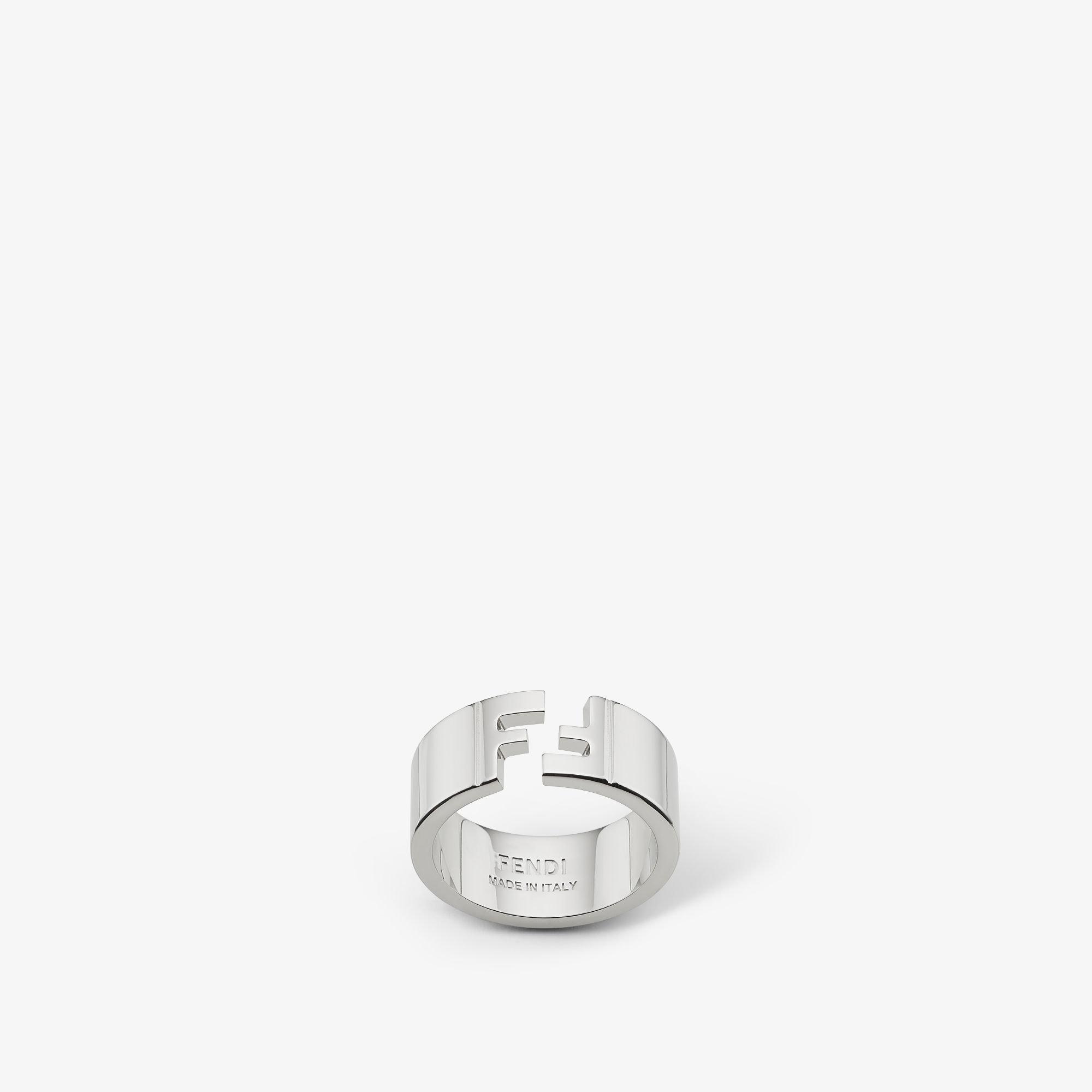 FF RingSilver-coloured ring Product Image