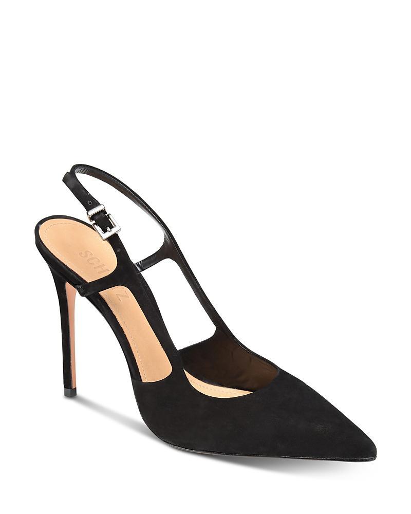 Womens Boris Suede Slingback Pumps Product Image