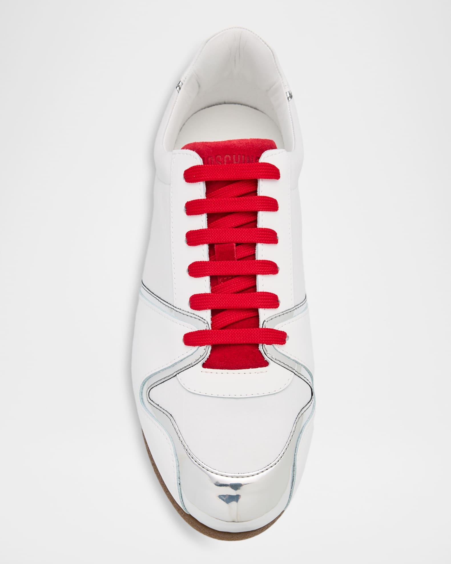 Men's Leather Tennis Shoes Product Image