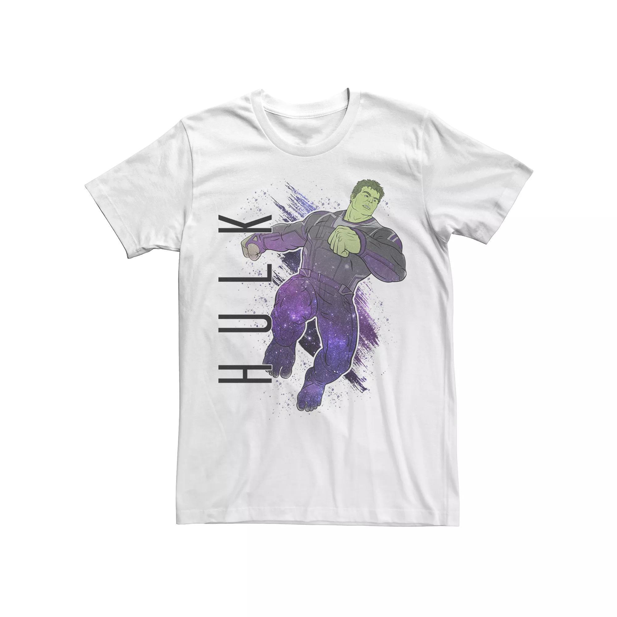 Men's Avengers Hulk Painted Tee, Size: XL, White Product Image