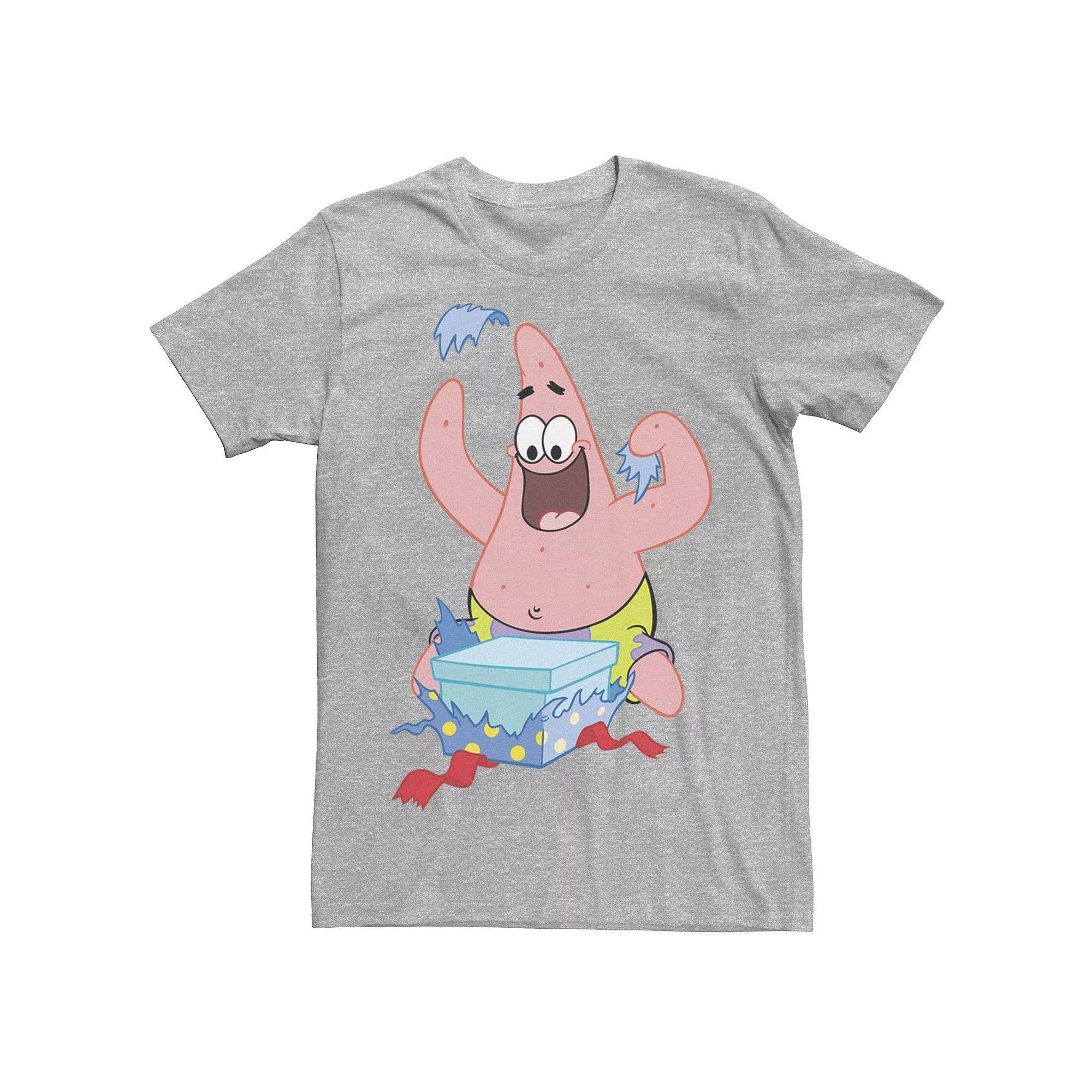 Men's Nickelodeon SpongeBob SquarePants Patrick Star Holiday Graphic Tee, Size: Medium, Blue Product Image