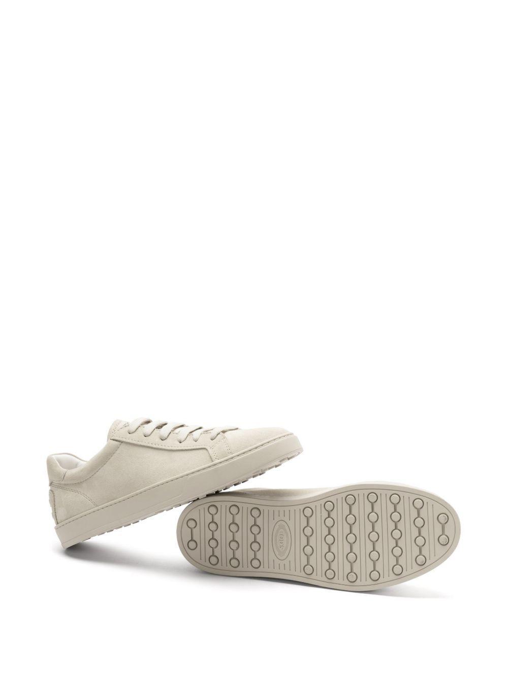 lace-up suede sneakers Product Image