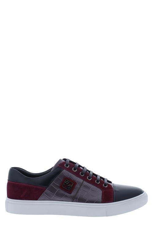 ROBERT GRAHAM Sashiko Sneaker In Black Product Image
