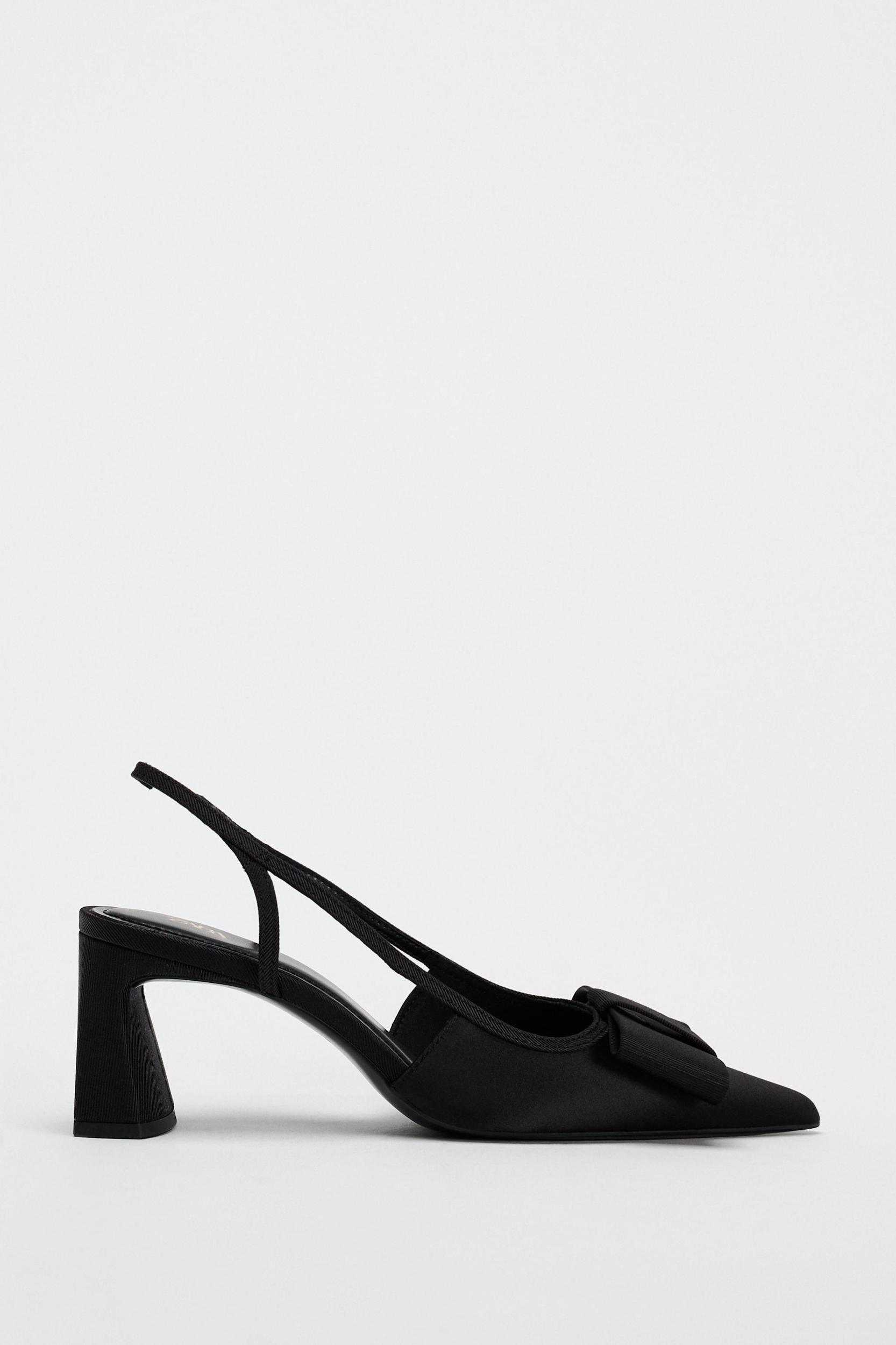 SLINGBACK HEELS WITH BOW Product Image