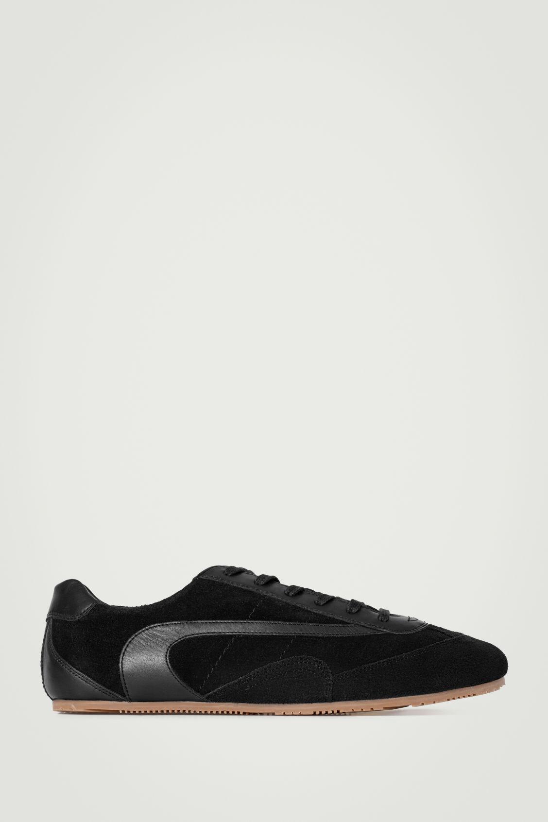 MINIMAL SUEDE SNEAKERS Product Image