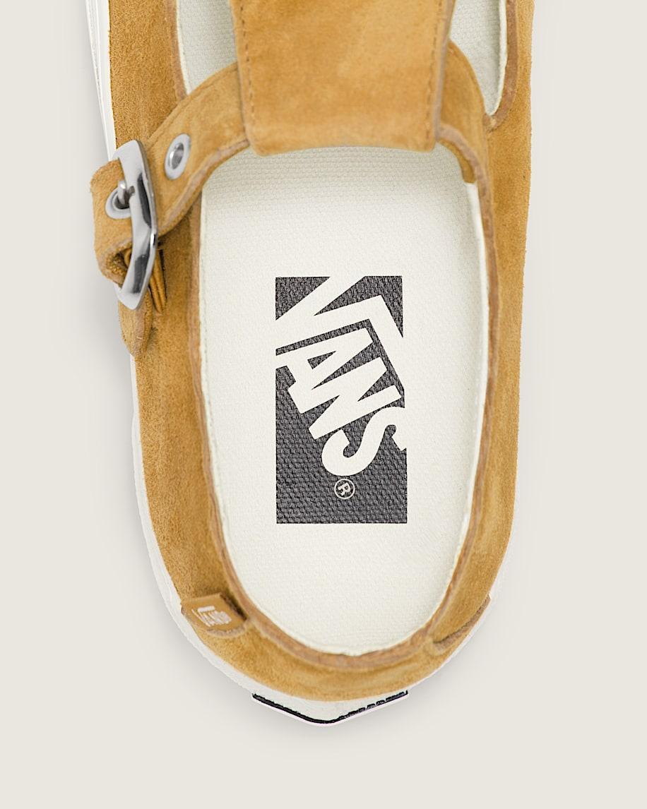 Premium Mary Jane Suede Shoe in Harvest Gold Brown| Vans US Product Image