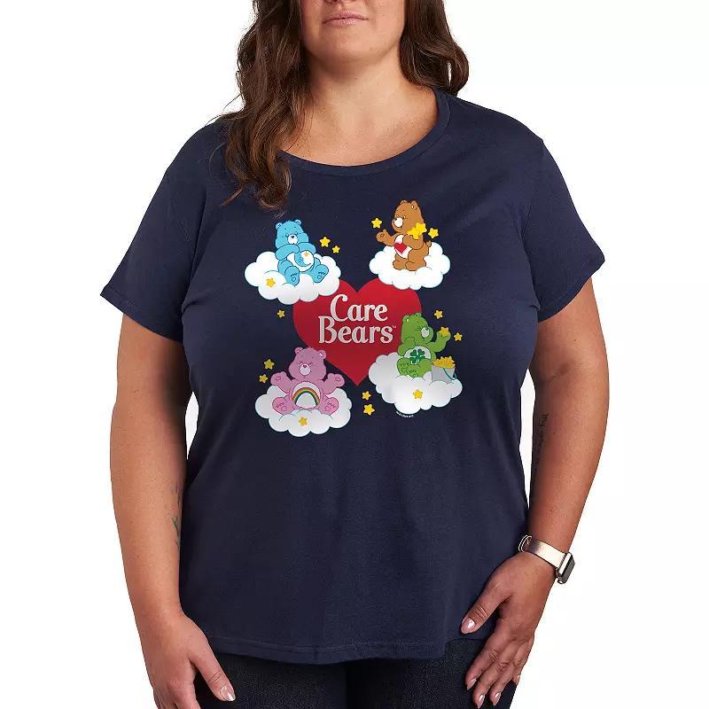 Plus Size Nickelodeon SpongeBob Squarepants Valentines Squidward Graphic Tee, Womens Grey Gray Product Image