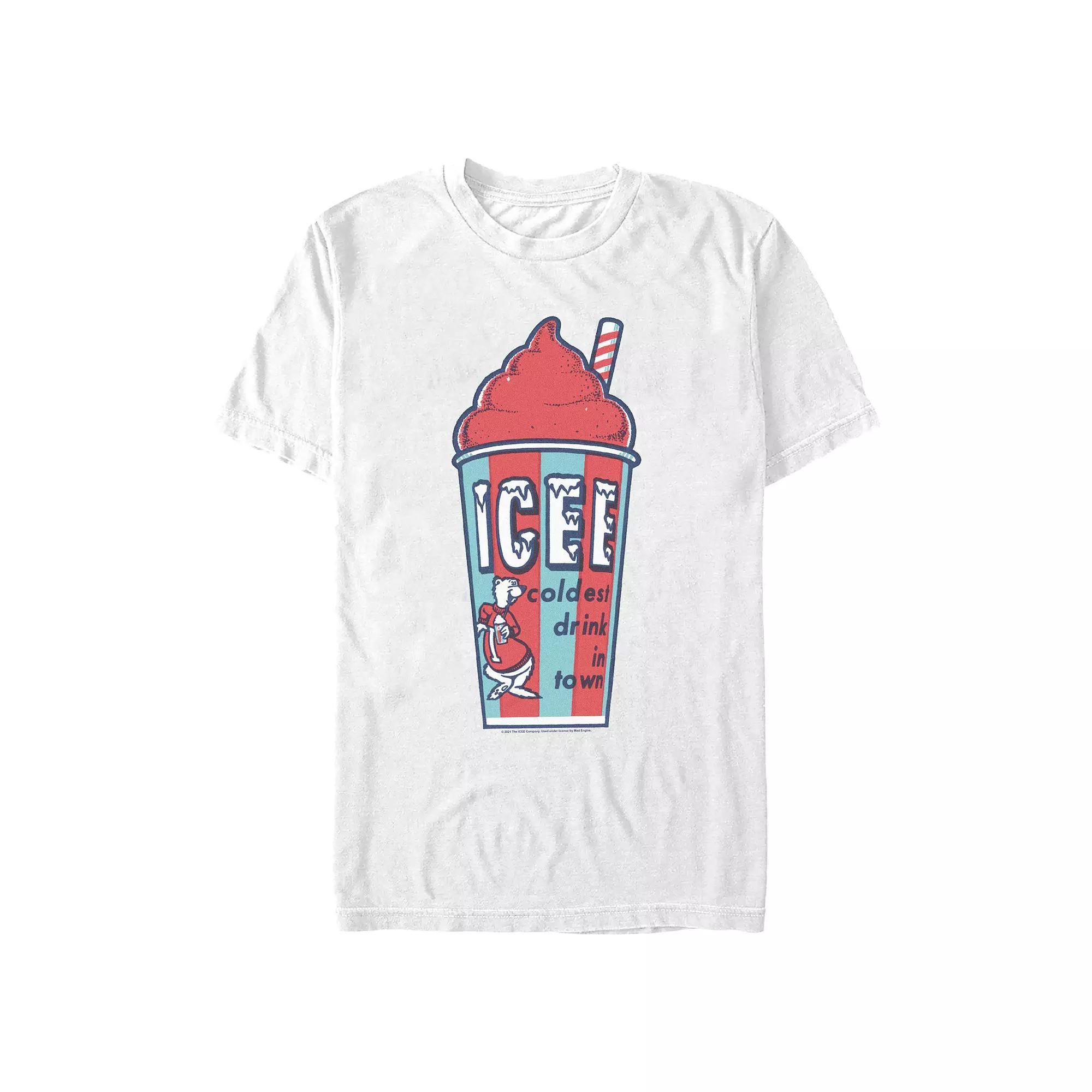 Big & Tall ICEE Vintage Cup Portrait Tee, Men's, Size: XXL Tall, White Product Image