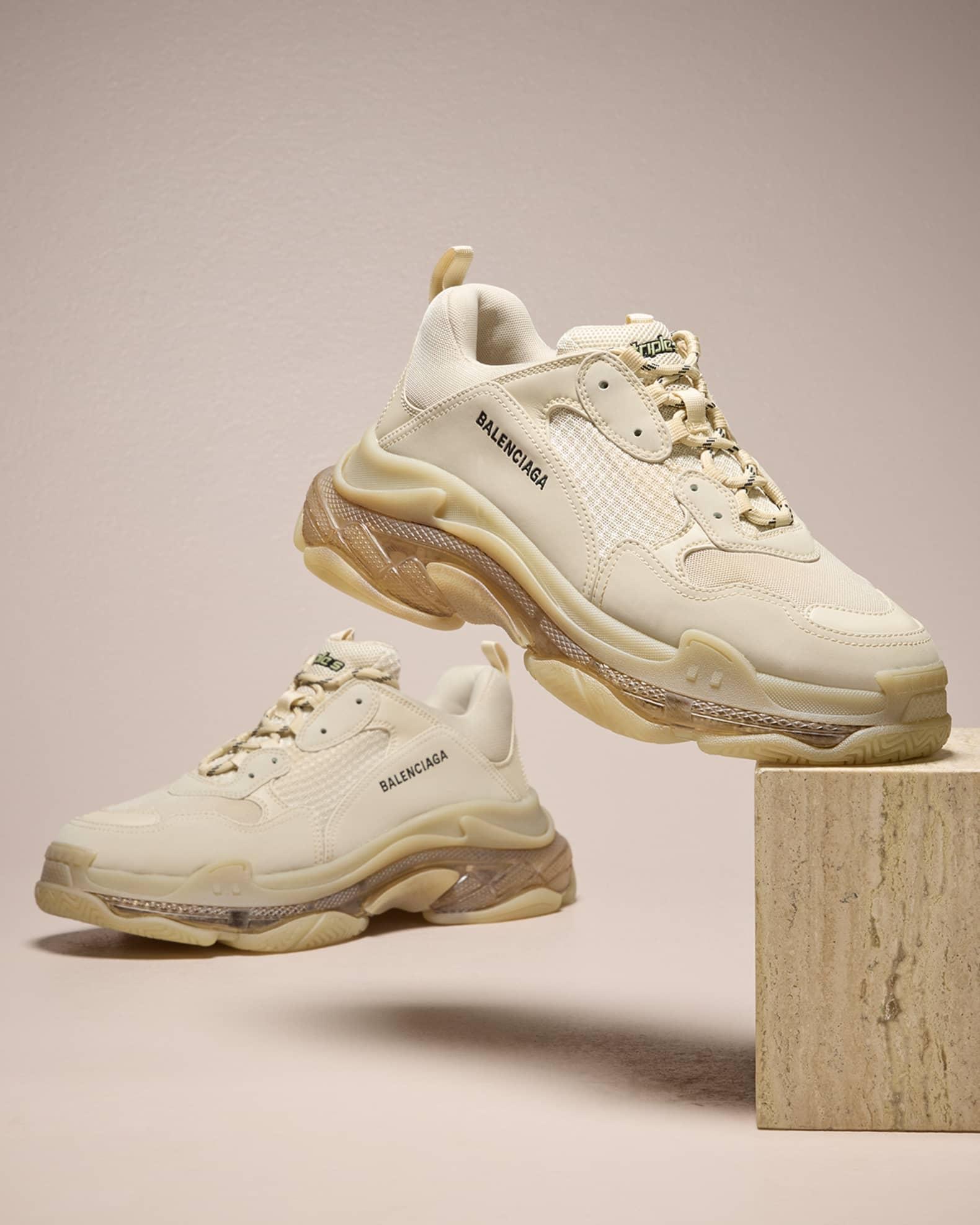 Mens Triple S Sneakers Clear Sole Product Image