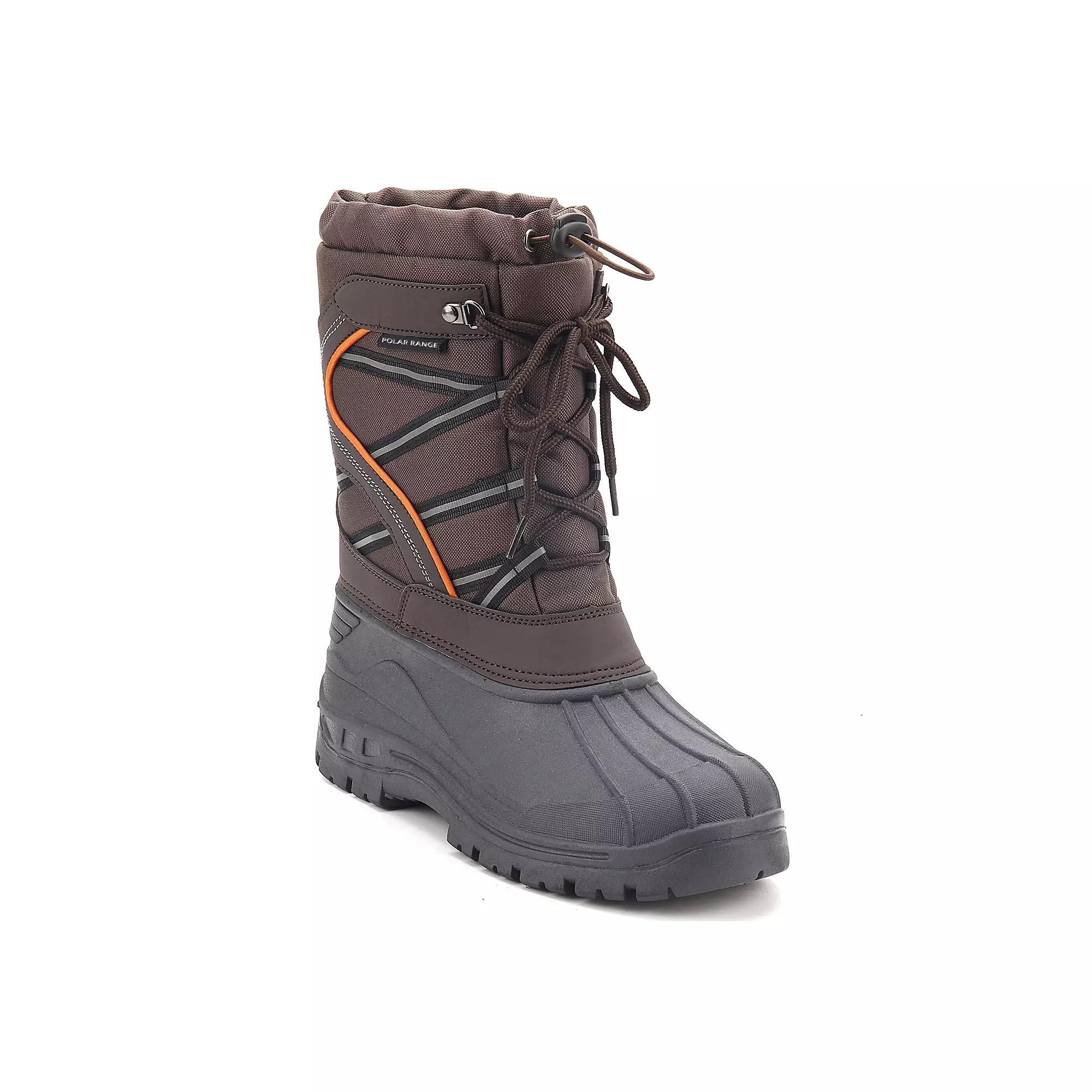 Polar Range Men's Blast Snow Boots, Size: 11, Brown Product Image