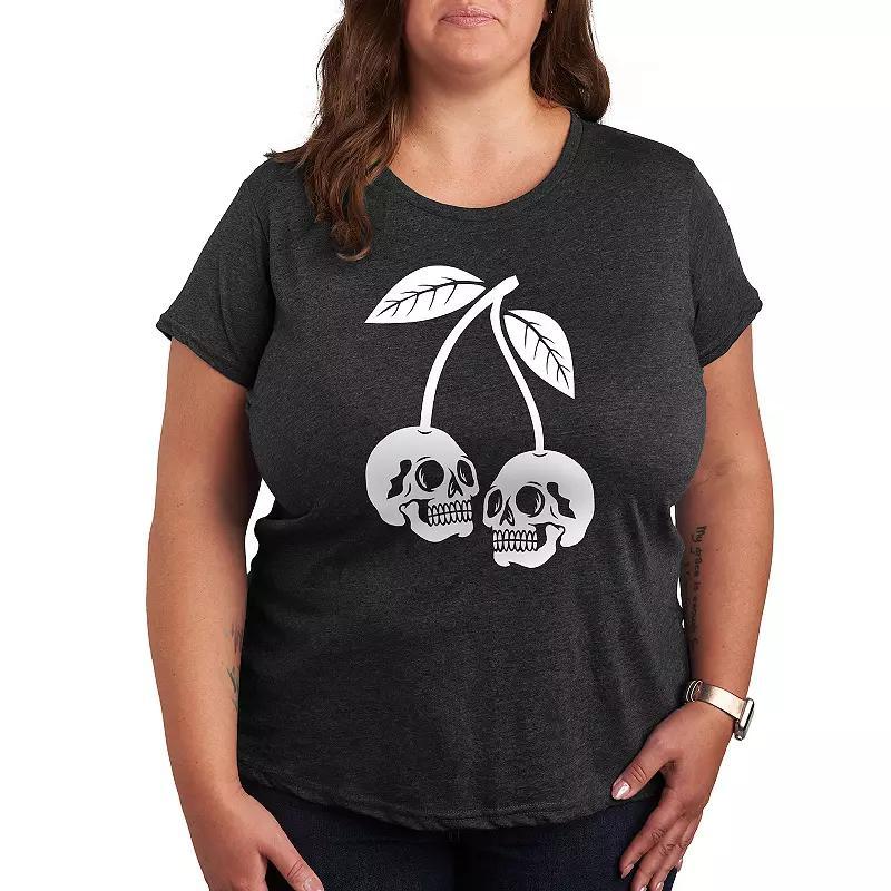 Plus My Little Pony Retro Group Graphic Tee, Womens Heather Grey Product Image