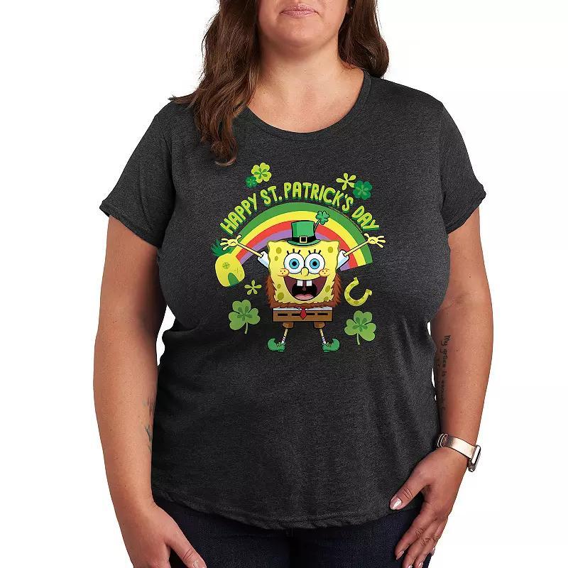 Plus Gardening Grid Graphic Tee, Womens Product Image
