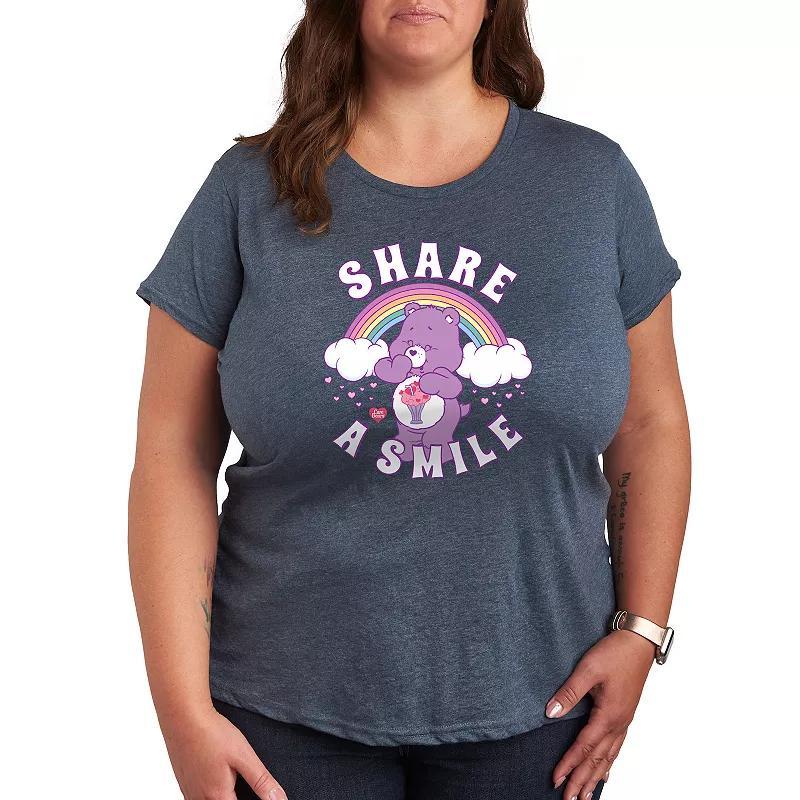 Plus Dr. Seuss Teaching Is My Thing Graphic Tee, Womens Grey Blue Product Image