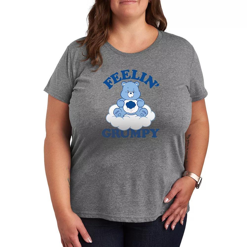 Disneys Nightmare Before Christmas Plus Happy Howlidays Graphic Tee, Womens Grey Gray Product Image