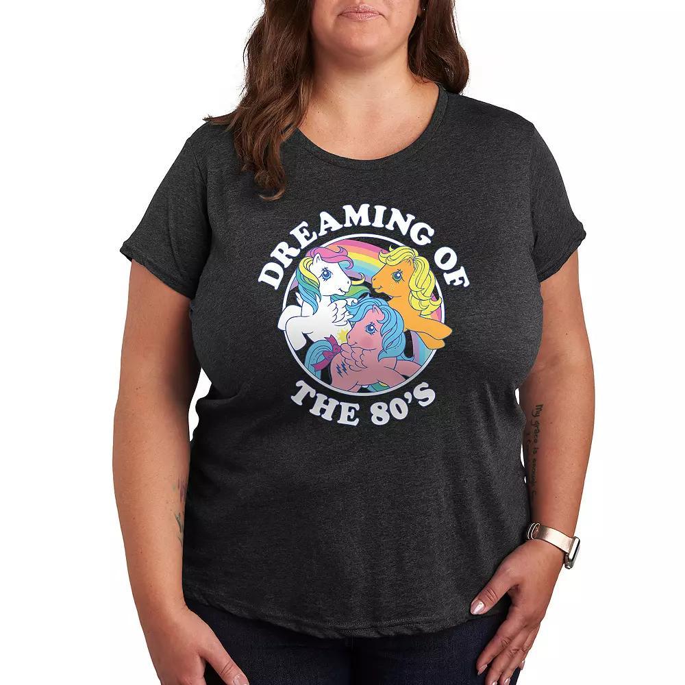Plus Size Dr. Seuss I Have A Thing For You Graphic Tee, Womens Grey Dark Blue Product Image