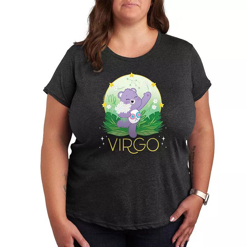 Plus Size Boo Boo Crew Graphic Tee, Womens Heather Grey Product Image
