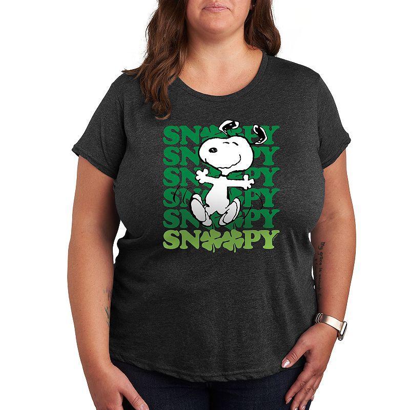 Disneys Mickey Mouse & Pluto Plus Life Is Better With A Dog Graphic Tee, Womens Heather Grey Product Image