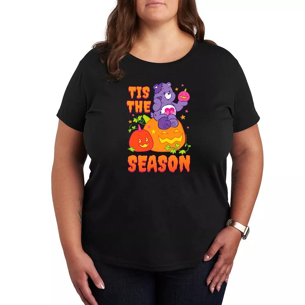 Plus Size Care Bears Halloween Tis The Season Graphic Tee, Womens Product Image