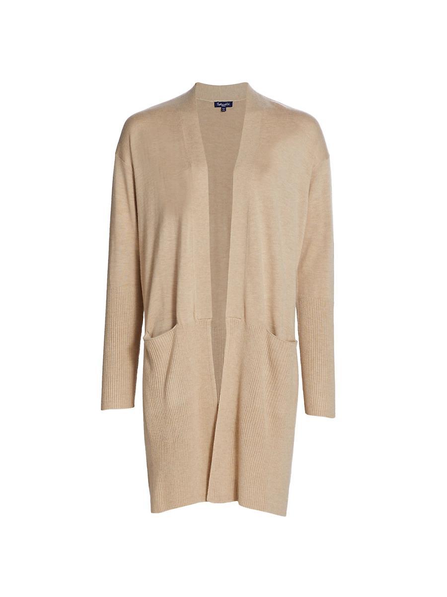 Womens Longline Cardigan Product Image
