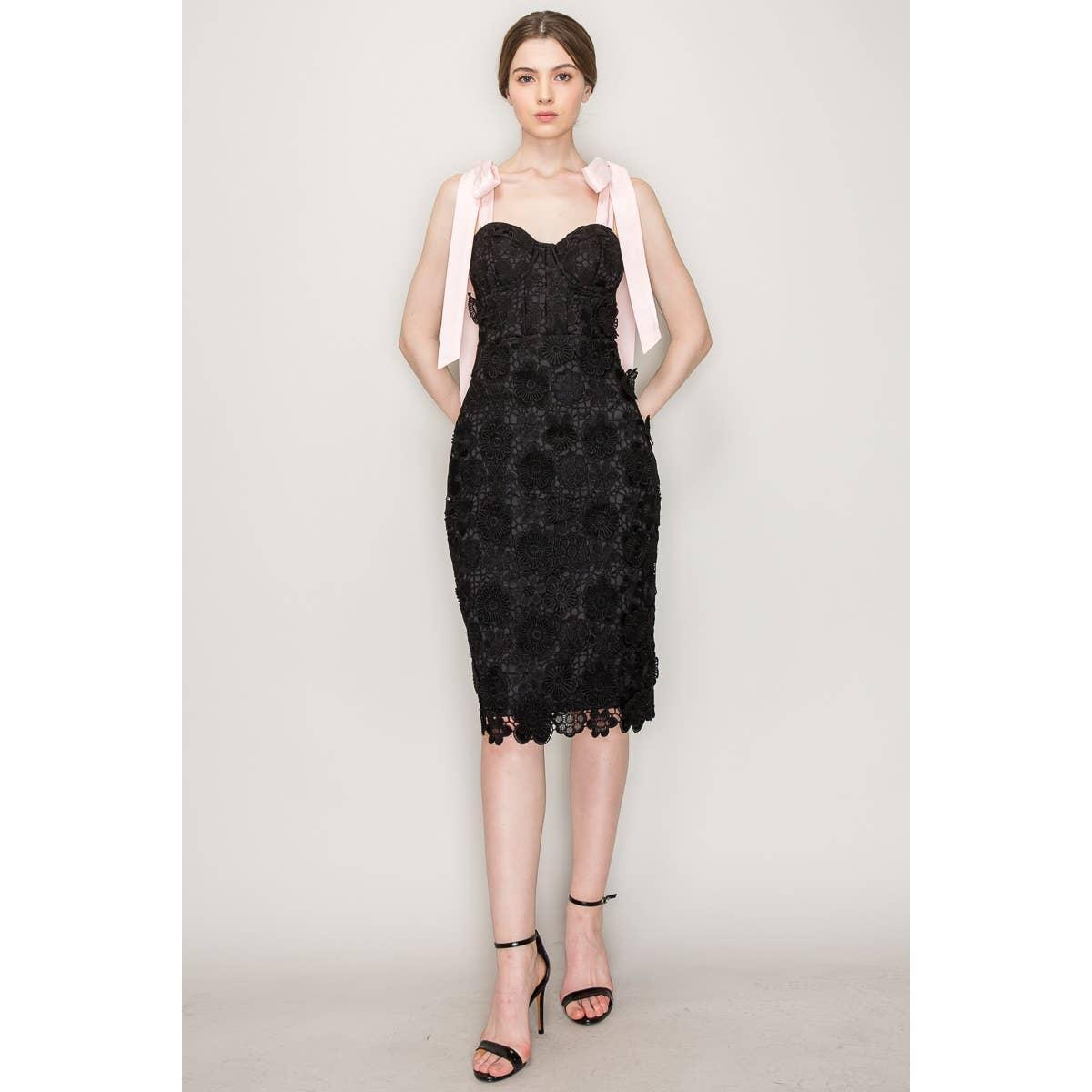 Lana Bow Dress Product Image