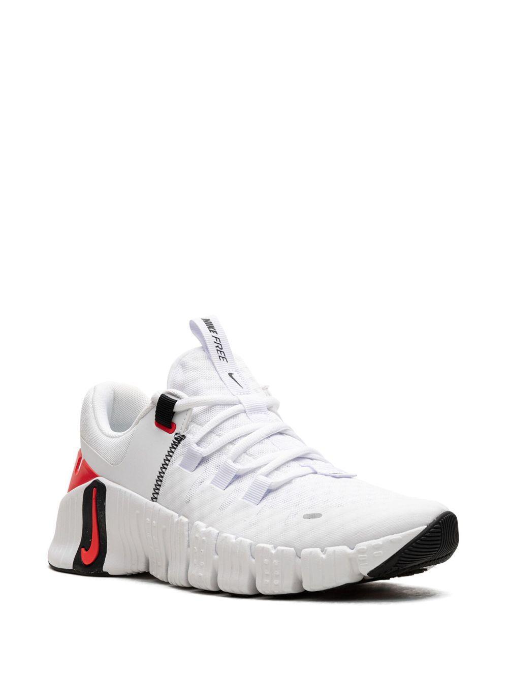 Free Metcon 5 "White/Bright Crimson" sneakers Product Image