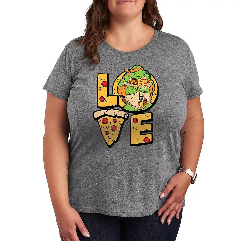 Plus Gnome In Poppies Graphic Tee, Womens Product Image